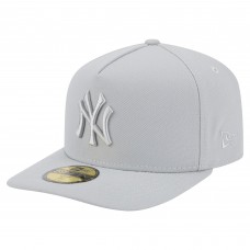 Бейсболка New York Yankees New Era Gray Colorpack A-Frame 59FIFTY