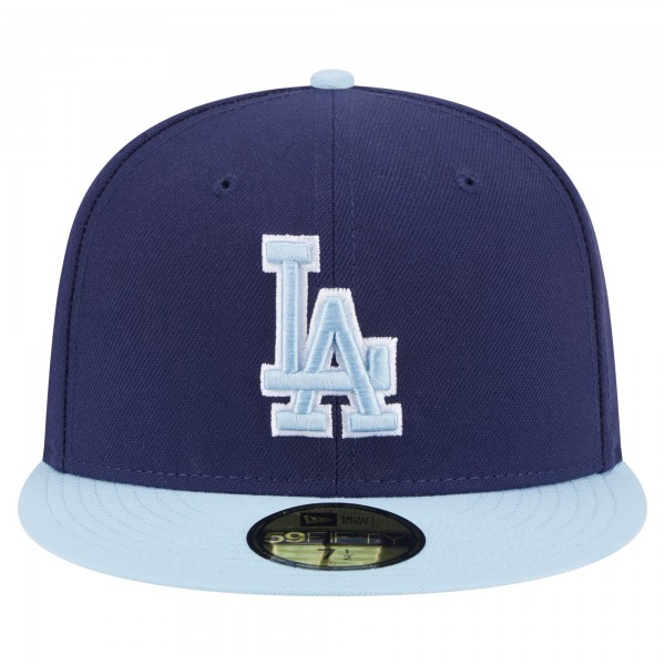 Бейсболка Los Angeles Dodgers New Era Navy/Light Blue Color Pack 2-Tone 59FIFTY