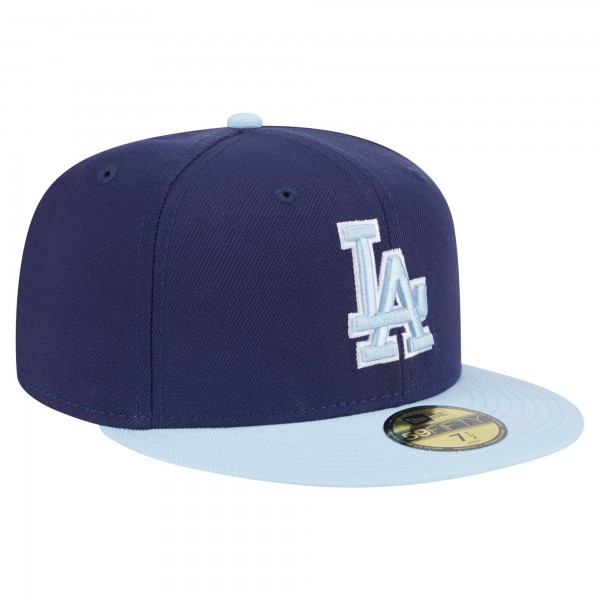 Бейсболка Los Angeles Dodgers New Era Navy/Light Blue Color Pack 2-Tone 59FIFTY