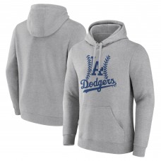Los Angeles Dodgers Gray Fastball Pullover Hoodie
