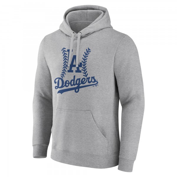 Los Angeles Dodgers Gray Fastball Pullover Hoodie