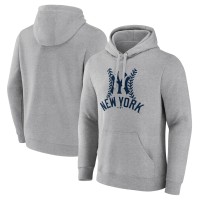 Толстовка New York Yankees Gray Fastball