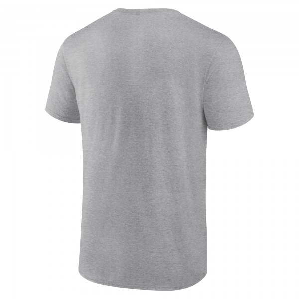 New York Yankees Heather Gray Fastball T-Shirt