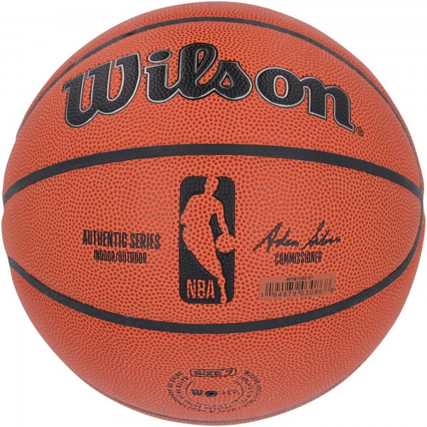 Detroit Pistons Ron Holland Fanatics Authentic Autographed Wilson Authentic Series Indoor/Outdoor Basketball with 2024 #5 Pick Inscription