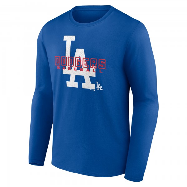 Los Angeles Dodgers Royal Stellar Long Sleeve T-Shirt