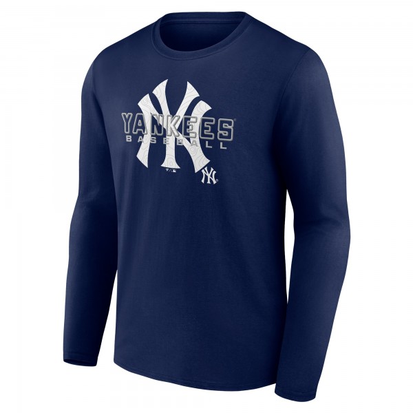 New York Yankees Navy Stellar Long Sleeve T-Shirt