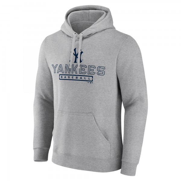 Толстовка New York Yankees Gray Evanston Stencil