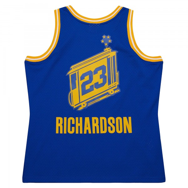 Игровая джерси Jason Richardson Golden State Warriors Mitchell & Ness 2004/05 Hardwood Classics Swingman - Royal