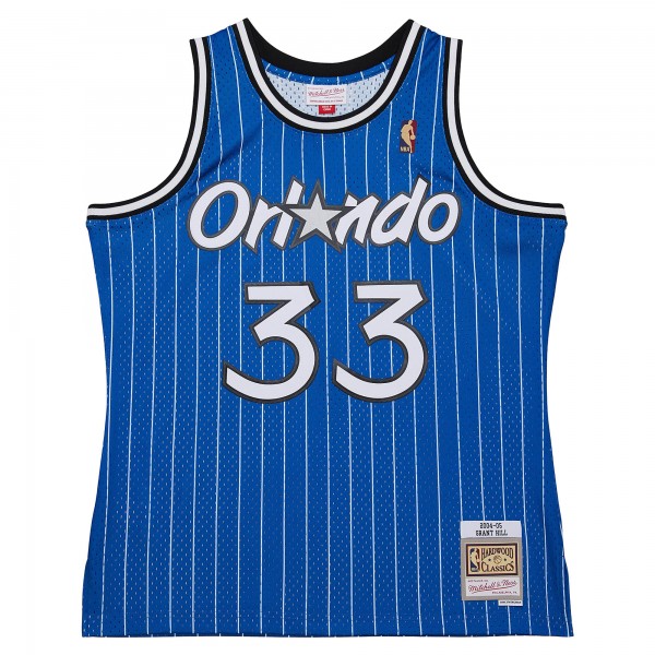Джерси Orlando Magic Grant Hill Mitchell & Ness Blue 2004/05 Hardwood Classics Swingman