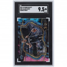 Jalen Suggs Orlando Magic 2022-23 Panini Select Cosmic Prizm Courtside #203 SGC Authenticated 9.5 Card