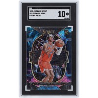 Ousmane Dieng Oklahoma City Thunder 2022-23 Panini Select Cosmic Prizm #76 SGC Authenticated 10 Rookie Card