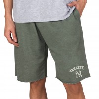 Шорты New York Yankees Concepts Sport Green Mainstream Tri-Blend