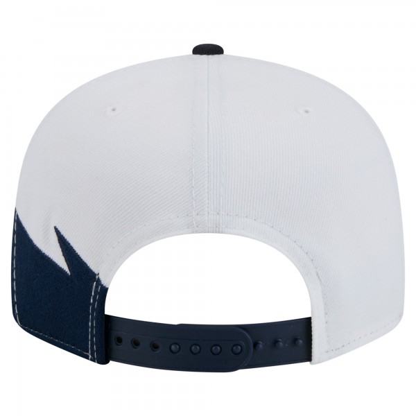 Бейсболка New York Yankees New Era Navy/White Jagged 9FIFTY Snapback
