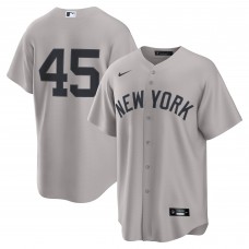 Игровая джерси New York Yankees Gerrit Cole Nike Gray Road Replica