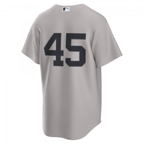 Игровая джерси New York Yankees Gerrit Cole Nike Gray Road Replica