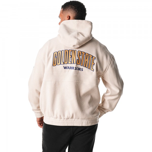 Толстовка Golden State Warriors The Wild Collective Unisex Corduroy Tri-Blend - Cream