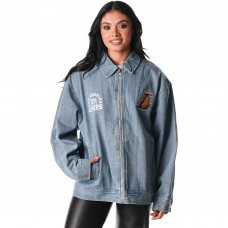 Джинсовая куртка Los Angeles Lakers The Wild Collective Unisex Coaches - Blue