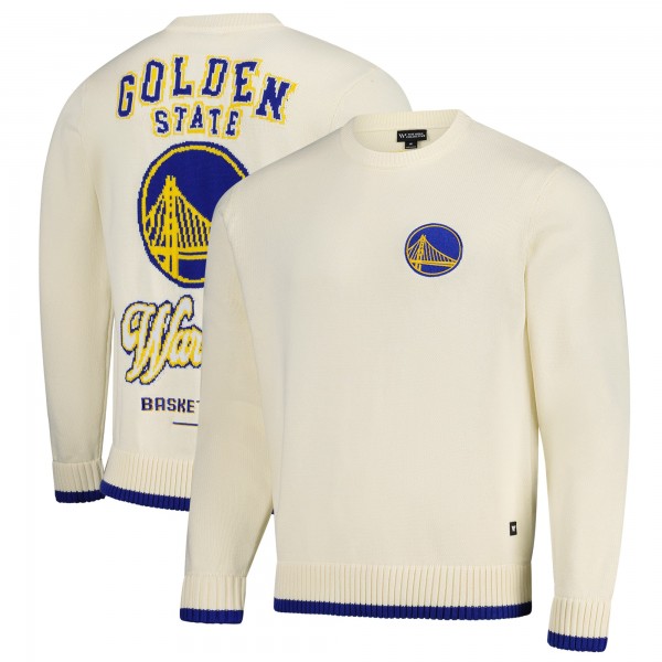 Свитер Golden State Warriors The Wild Collective Unisex Jacquard Knit - Cream