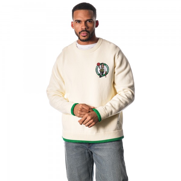 Свитер Boston Celtics The Wild Collective Unisex Jacquard Knit - Cream