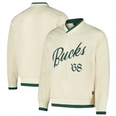 Ветровка Milwaukee Bucks The Wild Collective Unisex Applique - Cream