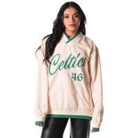 Ветровка Boston Celtics The Wild Collective Unisex Applique - Cream