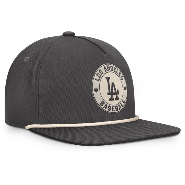 Бейсболка Los Angeles Dodgers Fanatics Charcoal Closer
