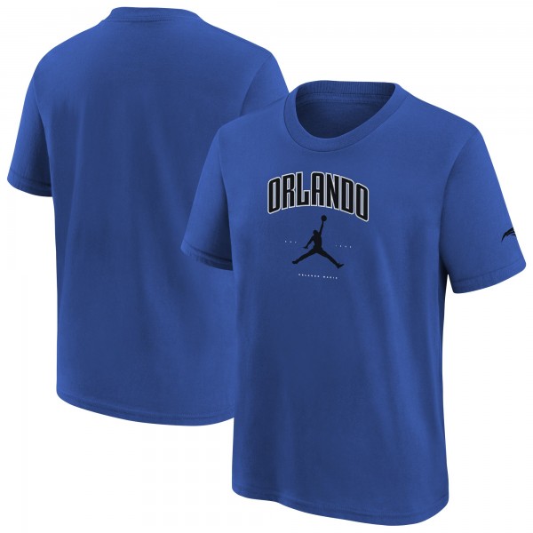 Футболка Подростковая Orlando Magic Jordan Brand Blue Essential Cities