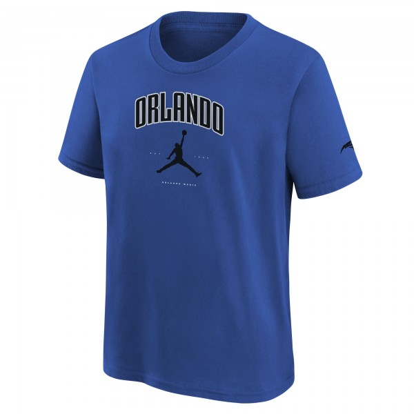 Футболка Подростковая Orlando Magic Jordan Brand Blue Essential Cities