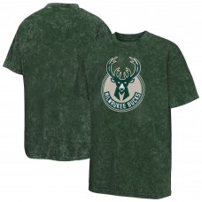 Подростковая Milwaukee Bucks Green Rugged Defense T-Shirt