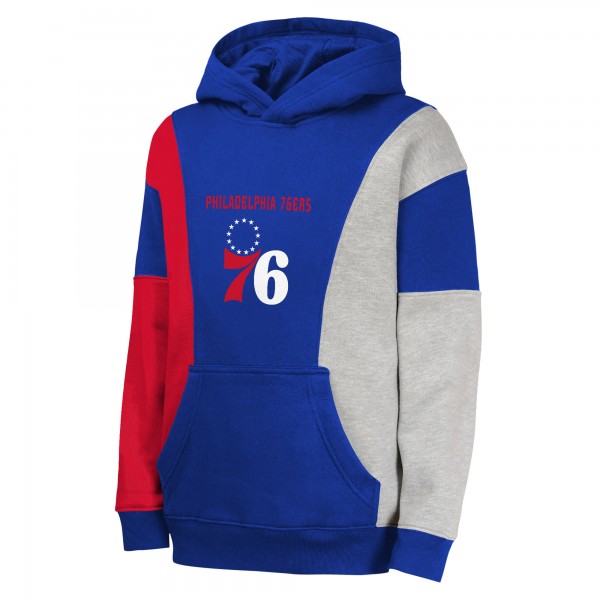 Подростковая Philadelphia 76ers Blue Ace In the Hole Pullover Hoodie