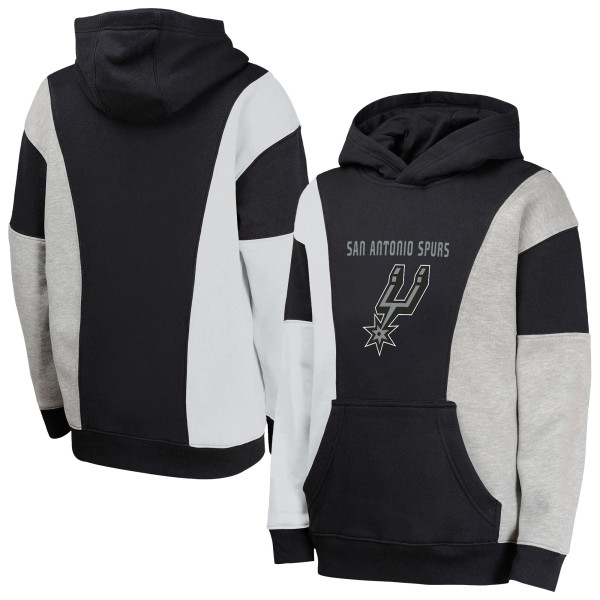 Подростковая San Antonio Spurs Black Ace In the Hole Pullover Hoodie