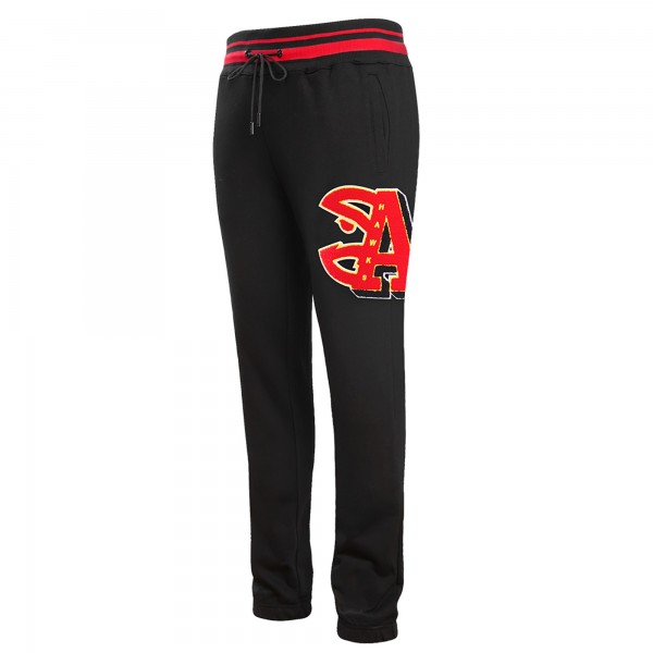 Спортивные штаны Atlanta Hawks Pro Standard Mash Up Fleece - Black