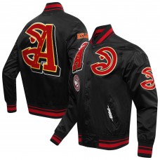 Бомбер Atlanta Hawks Pro Standard Mash Up Satin - Black