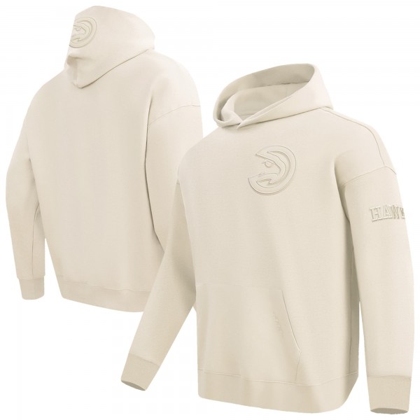 Толстовка Atlanta Hawks Pro Standard Neutral Dropped Shoulder Fleece - Cream