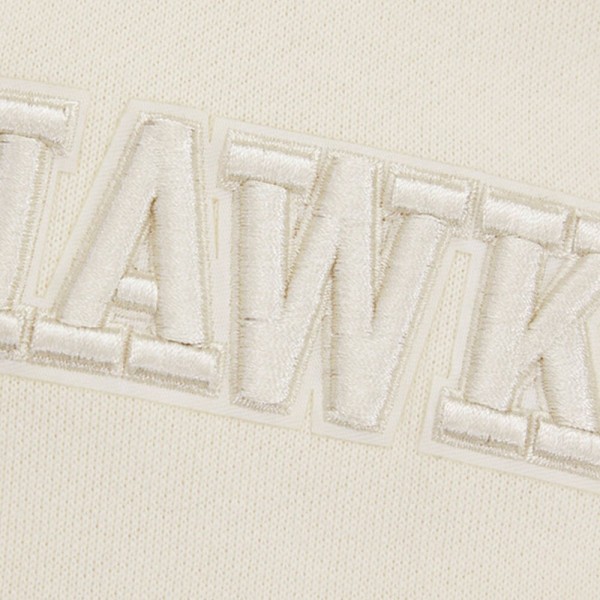Толстовка Atlanta Hawks Pro Standard Neutral Dropped Shoulder Fleece - Cream