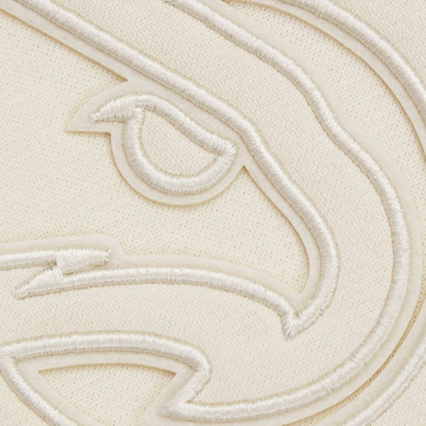 Толстовка Atlanta Hawks Pro Standard Neutral Dropped Shoulder Fleece - Cream