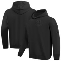 Толстовка Atlanta Hawks Pro Standard Neutral Dropped Shoulder Fleece - Black