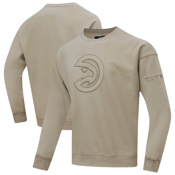Кофта Atlanta Hawks Pro Standard Neutral Dropped Shoulder Fleece - Tan