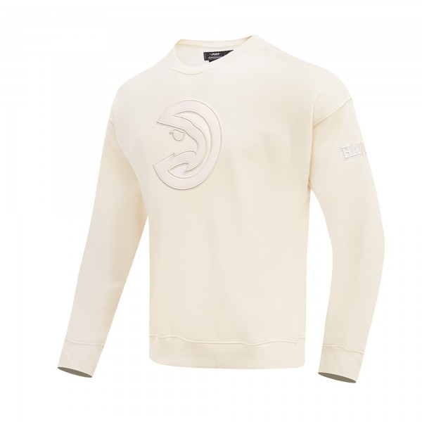 Кофта Atlanta Hawks Pro Standard Neutral Dropped Shoulder Fleece - Cream