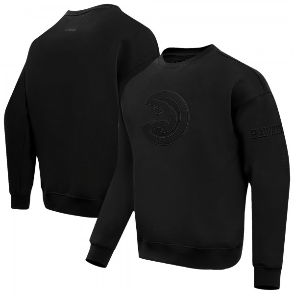 Кофта Atlanta Hawks Pro Standard Neutral Dropped Shoulder Fleece - Black
