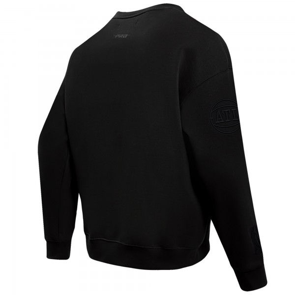 Кофта Atlanta Hawks Pro Standard Neutral Dropped Shoulder Fleece - Black