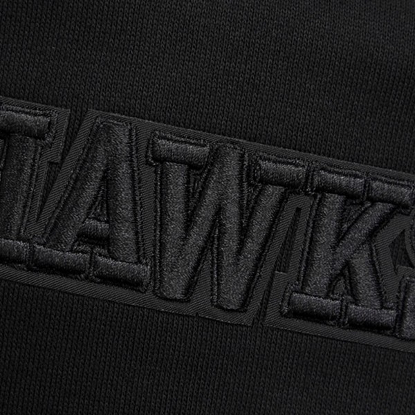 Кофта Atlanta Hawks Pro Standard Neutral Dropped Shoulder Fleece - Black