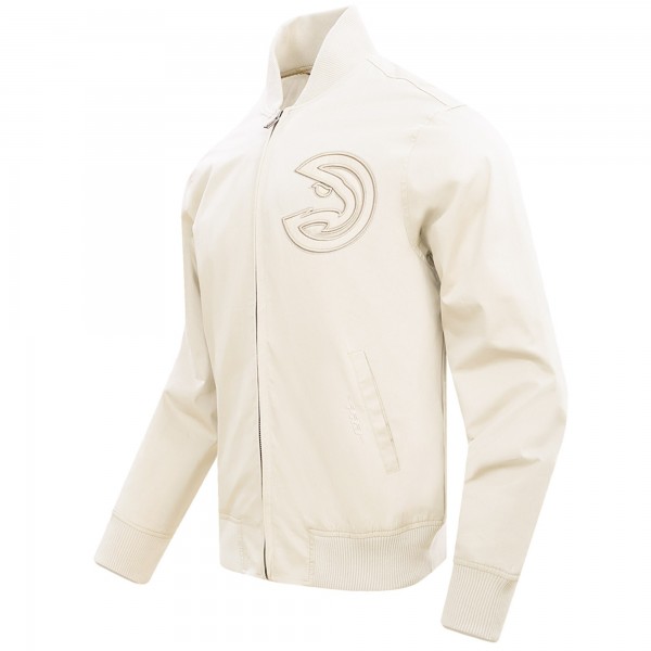 Кофта на молнии Atlanta Hawks Pro Standard Neutral Twill - Cream