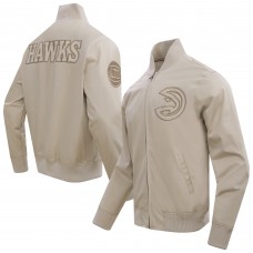 Кофта на молнии Atlanta Hawks Pro Standard Neutral Twill - Tan