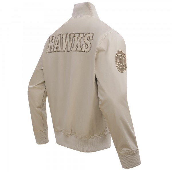 Кофта на молнии Atlanta Hawks Pro Standard Neutral Twill - Tan