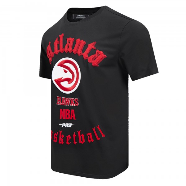 Футболка Atlanta Hawks Pro Standard Old English - Black