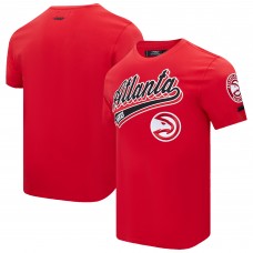 Футболка Atlanta Hawks Pro Standard Script Tail - Red