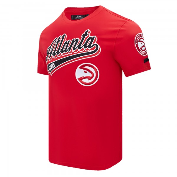 Футболка Atlanta Hawks Pro Standard Script Tail - Red