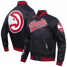 Бомбер Atlanta Hawks Pro Standard Script Tail Satin - Black