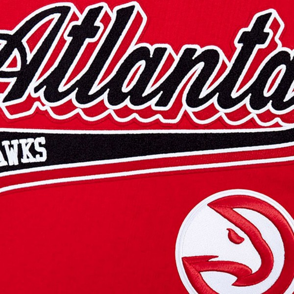 Толстовка Atlanta Hawks Pro Standard Script Tail Fleece - Red